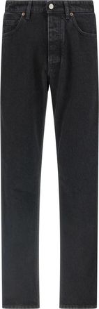 Maison Margiela Taped Jeans - Heren - Regular Fit Jeans - Zwart - W34 - Katoen - Jeans