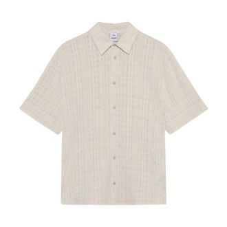 Won Hundred Short Sleeve Shirts, male, Beige, Size: XL Daniel Shirt