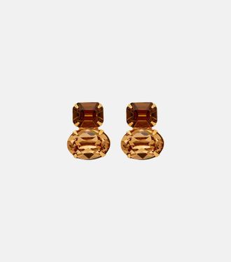 Jennifer Behr Maureen crystal-embellished earrings