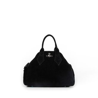 Vivienne Westwood Yasmine Medium Suede Top Handle Bag