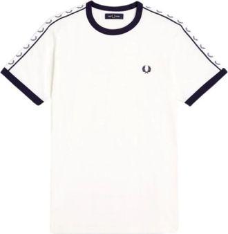 Fred Perry Fren Ferry T-Shirt - Heren - T-shirts - Wit - L - Tops