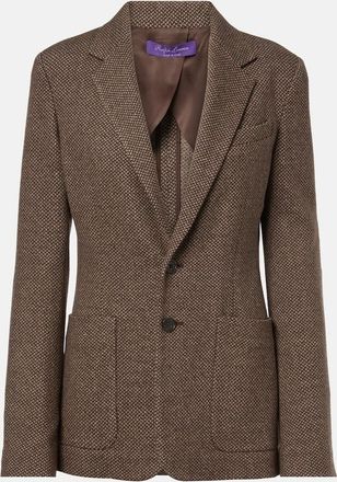 Ralph Lauren Collection Hailey wool, silk, and cashmere blazer