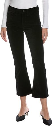 Frame Denim Frame Le Crop Black Velveteen Mini Bootcut Jean