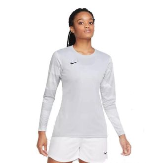Nike Park IV Soccer Goalkeeper Jersey Womens Gray Dri-FIT Activewear DSGL315