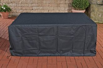 Clp Clp - Funda 222x165x65 Cm Juego De Sal&oacute;n Esquinero Molde Negro