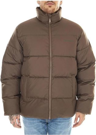Carhartt Work in Progress Springfield Jacket - Heren - Winterjassen - Bruin - L - Leer - Jassen