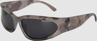 Santa Cruz Opus Dot Wrap Woodcut Camo Occhiali da Sole mimetico