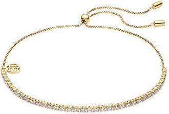 Sif Jakobs Jewellery Bracelet Ellera Tennis in 18K Gold Plated/white at Nordstrom