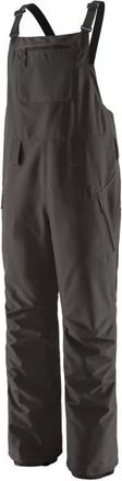 Patagonia Powder Town Bibs Skihose f&uuml;r Damen | grau/schwarz
