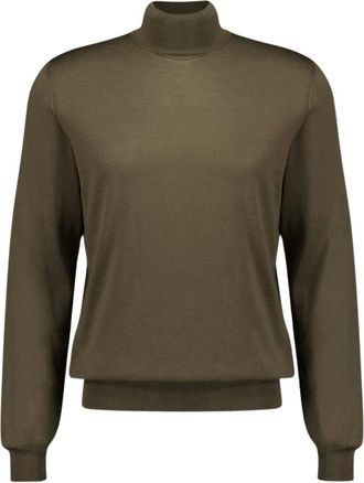 Boglioli Heren, Truien, Groen, Maat: 2XL Wol