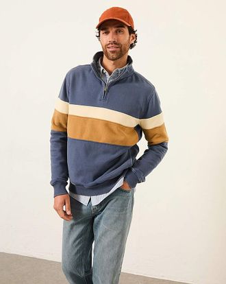 FatFace Brooke Colour Block Sweatshirt