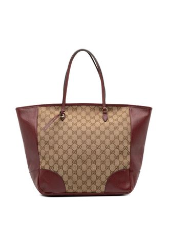 Gucci 2016-2025 GG Canvas Bree tote bag - Brown