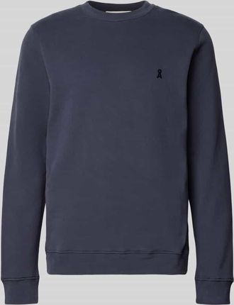Armedangels Armedangels Regular Fit Sweatshirt aus reiner Bio Baumwolle Modell BAARO FLEECE in Dunkelblau, Gr&ouml;&szlig;e XL