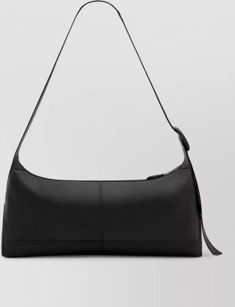 Ami leather clutch bag