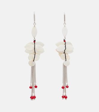 Isabel Marant Halsey embellished drop earrings