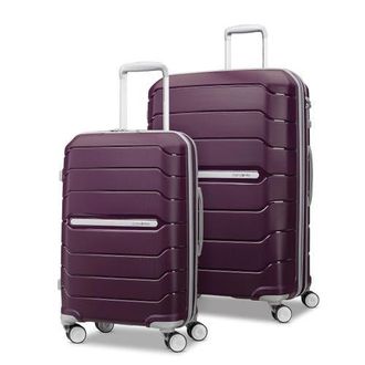 Samsonite Freeform 2-Piece Set (21/28) Hardside Expandable with Double Spinner Wheels in Amethyst Purple at Nordstrom