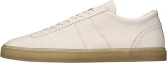 Christophe Lemaire Linoleum Laced Up Sneakers - Heren - Sneakers - Wit - 40 EU - Katoen - Schoenen