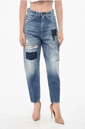 Dsquared2 jeans Regular Fit SASOON Essetto Vintage 15cm taglia 36