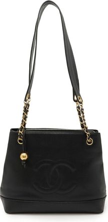 Chanel Grained Calfskin Shoulder Bag Tote Bag (Pre-Owned)