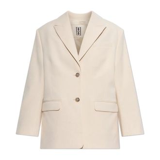 By Malene Birger Blazers, female, Beige, Size: M Adele Blazer