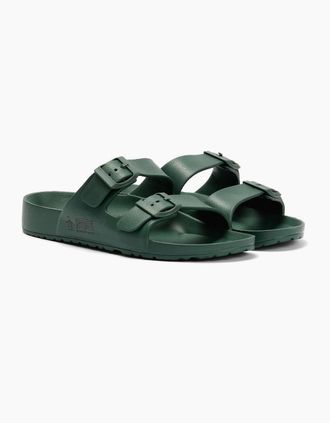 Original Penguin Mens Penguin Eden Mens Forest Green Sandals - Size: 10