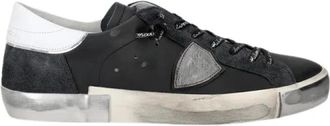 Philippe Model Sneakers - unisex - Sneakers - Zwart - 41 EU - Leer - Schoenen