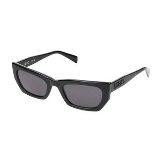 Liu Jo Sunglasses, female, Black, Size: 52 MM Black Sunglasses Lj790S 001