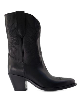 Golden Goose Wish Star Leather Boots