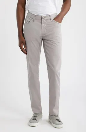 Brax Chuck Modern Fit Five-Pocket Pants in Silver at Nordstrom, Size 30 X 34