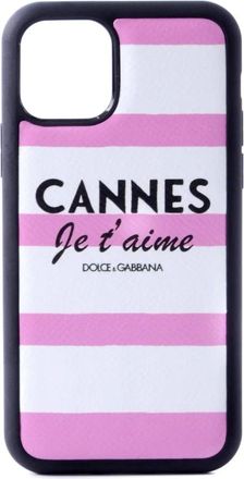 Dolce & Gabbana Phone Accessories, female, Pink, Size: ONE SIZE iPhone 11 Pro Case