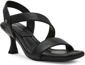 Anne Klein Johanna Slip On Kitten Heel Sandal in Black Pu at Nordstrom Rack, Size 9.5