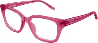 Balenciaga Optisch Montuur - Dames - Brillen - Roze - 54 MM - Accessoires