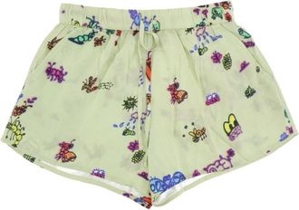 Obey Aloe Gel Dames Shorts All Over Print - Dames - Bermuda - Veelkleurig - M - Korte Broeken