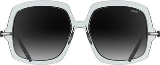 Silhouette Montamer 3197/75 6500 Mens Sunglasses Silver Size 56