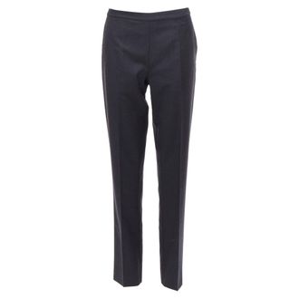Maison Margiela Line 4 Wool 4 Stitch Back Tapered Pants