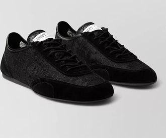 Jimmy Choo London leather low-top sneakers