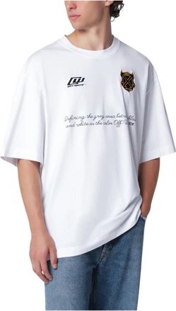 Off-white Arrow Team Skate S/S Tee - Heren - T-shirts - Wit - 3XL - Katoen - Tops