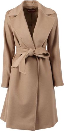 Max Mara MST Dravenna Coat - Coats - Mujer - Marr&oacute;n - 2XS