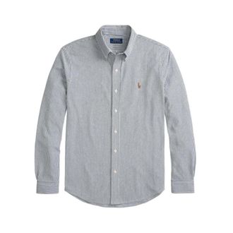 Polo Ralph Lauren Long Sleeve Sport Shirt - Heren - Casual Overhemden - Blauw - S - Katoen - Overhemden