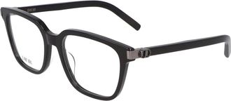 Dior Vierkante Frame Bril Icono S2I - unisex - Brillen - Zwart - 54 MM - Accessoires