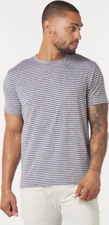 Glyder Salton 2.0 Short Sleeve in Black/white Stripe at Nordstrom, Size Xx-Large