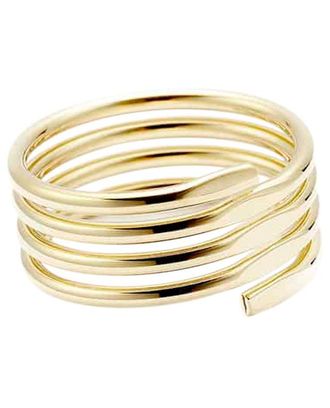 Un Chic Fou Dicker goldener Ring Nora