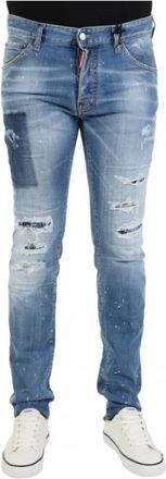 Dsquared2 Cool Guy Jean - Heren - Slim Fit Jeans - Blauw - S - Katoen - Jeans