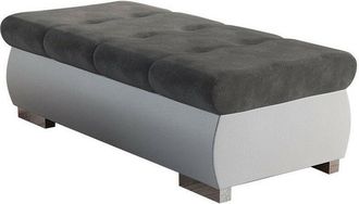 Mirjan24 Mobilier1 - Banco Acolchado Comfivo 123, Soft 017 + Casablanca 2315, 39x60x120cm, Di&aacute;metro: 0, Cuero Ecol&oacute;gico + Tapiz, Patas: Metal, 0