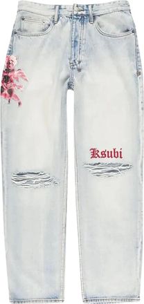 Ksubi Jeans con effetto vissuto - Blu