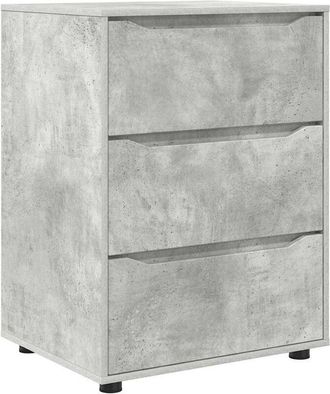 vidaXL Armario De Almacenamiento Gris Concreto 60 X 48 X 81 Cm Vidaxl