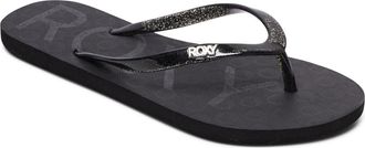 Roxy Sandale ROXY Viva Sparkle, Damen, Gr. 7(37), schwarz, Obermaterial:Obermaterial: 98% Synthetikmaterial, 2% Metall / Futter: 100% Synthetikmaterial / A