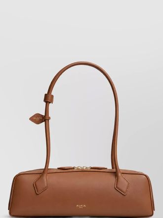 Alaia leather medium shoulder bag