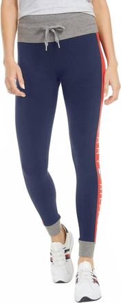 Tommy Hilfiger Side Striped Jogger Pants In Navy