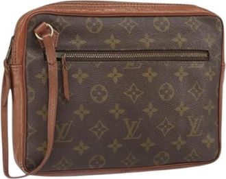 Louis Vuitton Pre-owned Cross Body Bags, female, Brown, Size: ONE SIZE Pre-owned Clutch Bag